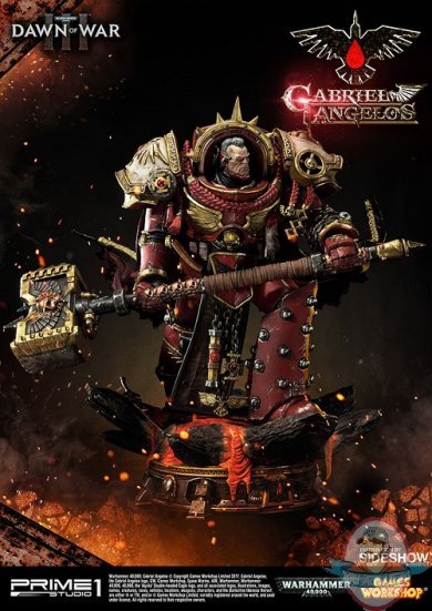 Dawn of War III Gabriel Angelos Statue Prime 1 Studio