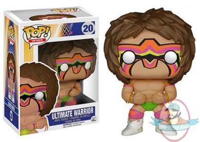 Pop! WWE Ultimate Warrior #20 Vinyl Figure by Funko