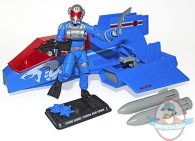 2015 G.I. Joe Club Exclusive Cobra Wave Crusher with Cobra Sub Viper