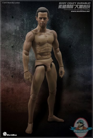 1/6 Articulated Male Body with Character Head Version 2 World Box