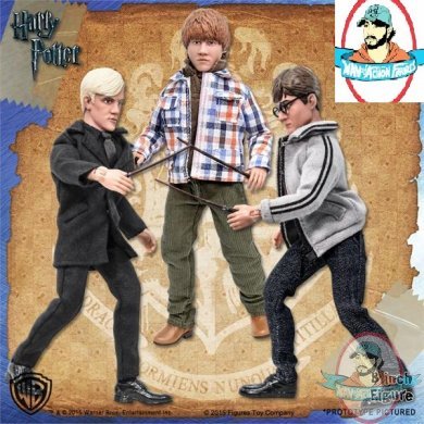 Harry Potter 8 Inch Action Figures Series 1 Set of all 3 Figures Toy 