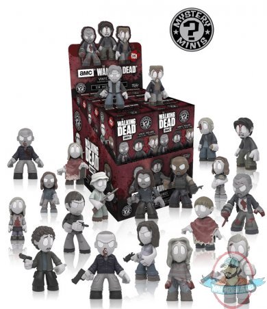 Walking Dead Mystery Mini Series 8 In Memoriam Case of 12 pc Funko