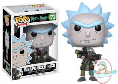 Pop Animation! Rick and Morty: Weaponized Rick  #172 Funko