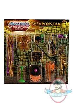 Masters Of The Universe Classics Weapons Pak Wars Assortment R5959