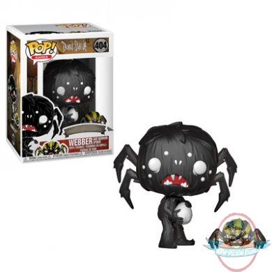 Pop! Games Don't Starve Webber with Spider #404 Figure by Funko