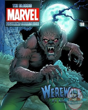 Classic Marvel Figurine Magazine #188 Werewolf by Night Eaglemoss