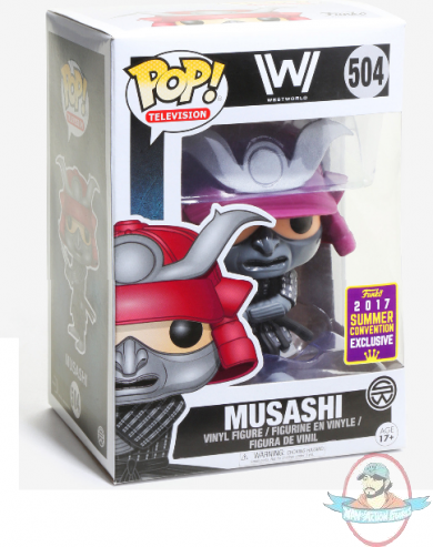 SDCC 2017 Pop Television Westworld Musashi Figure #504 by Funko