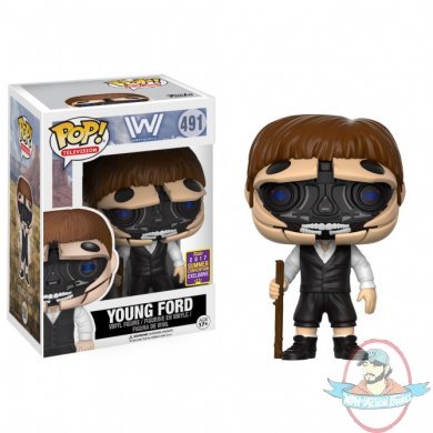 SDCC 2017 Pop Tv Westworld Young Ford Figure #491 by Funko