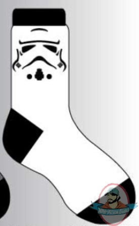 Star Wars Crew Socks Stormtrooper White SWX0054MC