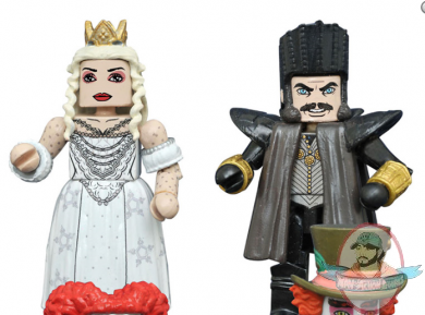 Alice Through Looking Glass Minimates Series 1 Time & White Queen