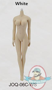 1/6 Jiaou Dolls Version 3.0 Female Nudes White JOQ-06C-WS