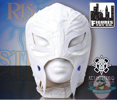 WWE Rey Mysterio Kid Size Replica Solid White Mask