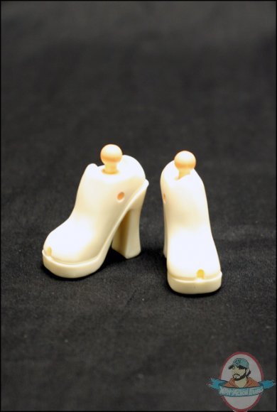 White Platform Bootfeet by Triad Toys