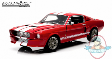 1:18 1967 Shelby GT-500 Red with White Stripes Greenlight