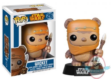Pop! Star Wars Series 4 Ewok Wicket Vinyl Figure by Funko Pop! Star Wars Series 4 Ewok Wicket Vinyl Figure by Funko