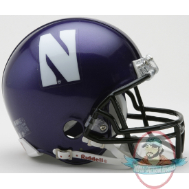 Northwestern Wildcats NCAA Mini Authentic Helmet by Riddell