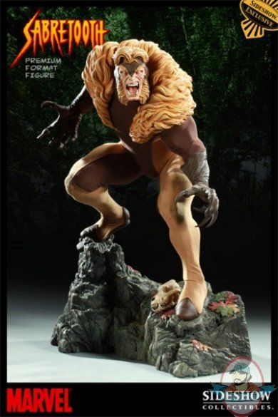 Marvel Sabretooth Premium Format Figure Exclusive Sideshow JC