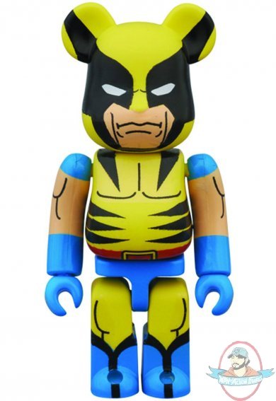 Marvel X-Men Wolverine 100 % Bearbrick by Medicom