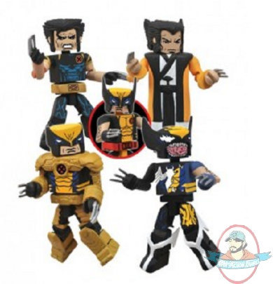 SDCC 2013 Wolverine Saga Minimates Box Set Diamond Select Toys