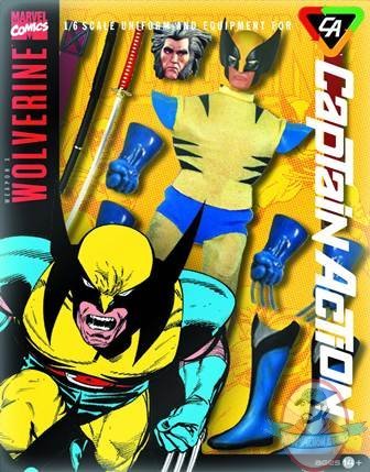 Captain Action Wolverine Deluxe Costume Set 