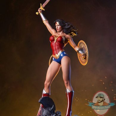 1/4 Quarter Dc Wonder Woman Maquette Tweeterhead 910183