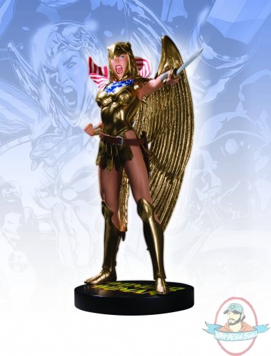 Cover Girls of The DCU Wonder Woman Armored Statue DC Direct JC Used