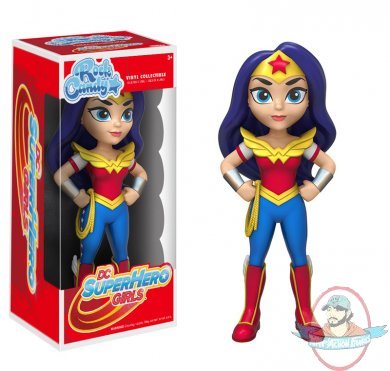Rock Candy: Dc Super Hero Girls Wonder Woman Vinyl Figure Funko      