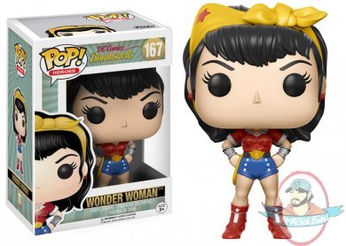 Pop! Heroes: DC Bombshells Wonder Woman #167 Vinyl Figure Funko