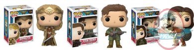 Pop! Heroes Wonder Woman Set of 3 Vinyl Figures Funko