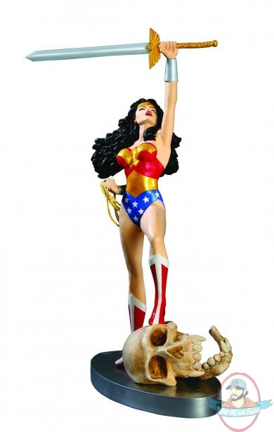 Jla Cover To Cover Statue Wonder Woman Dc Comics JC
