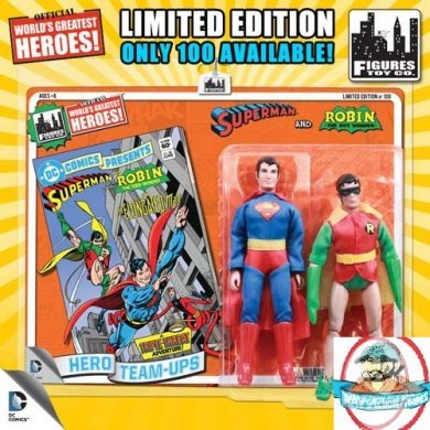 DC Superhero Two-Packs Series 2: Superman & Robin Limited to 100 Pcs