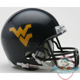 West Virginia Mountaineers NCAA Mini Authentic Helmet by Riddell