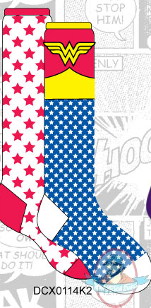 Dc Juniors 2 Pack Wonder woman LogoSocks 