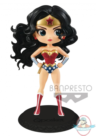 Dc Comics Q-Posket Wonder Woman Theatrical Color Figure Banpresto