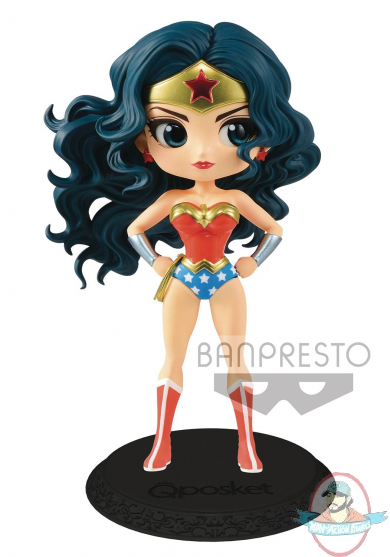 Dc Comics Q-Posket Wonder Woman Classic Color Figure Banpresto