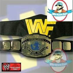 WWF WWE Classic Intercontinental Black Strap Champion Replica Belt