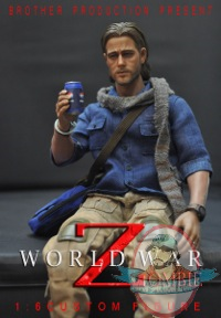 1:6 Custom Hand Made World War Zombie Fighter Brother Production