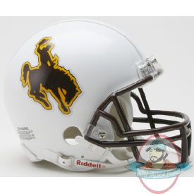 Wyoming Cowboys NCAA Mini Authentic Helmet by Riddell