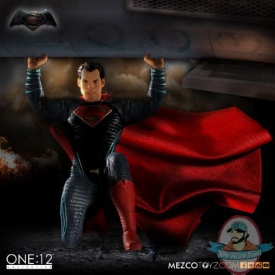  1/12 scale Dawn of Justice: Superman By Mezco Used