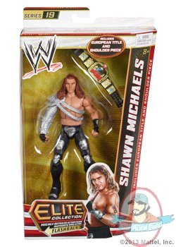 WWE Elite Collection Flashback Shawn Michaels Figure by Mattel