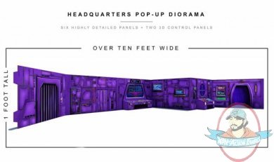 1/12 Scale Extreme Sets Headquarters Pop-Up Diorama