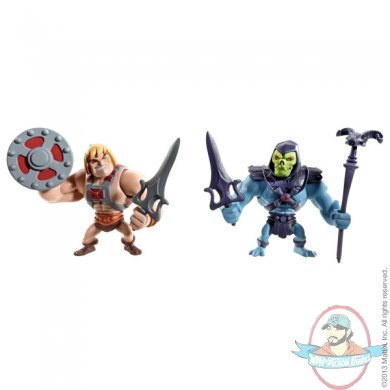 SDCC 2013 Masters of the Universe Classics Mini He-Man & Skeletor