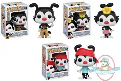 Pop! Animation : Animaniacs Set of 3 Vinyl Figures by Funko