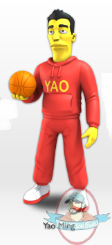 The Simpsons 25th Anniversary 5" Celebrity Guest Stars Yao Ming