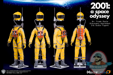 1/6 A Space Odyssey Dr Frank Poole Astronaut Yellow Spacesuit 