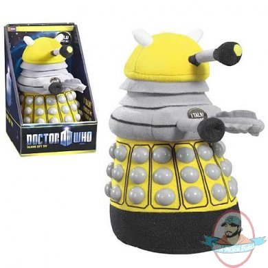 Doctor Who Medium Talking Plush Yellow Dalek by Underground Toys