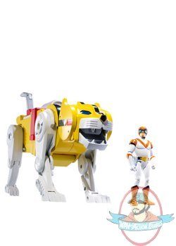 Voltron yellow Lion & Hunk Figure Set by Mattel
