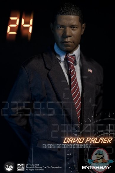 24: President David Palmer 1/6 Scale Figure by Enterbay