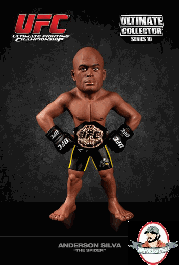 Anderson Silva Round 5 UFC Ultimate Coll Series 10 Fig Championship Ed