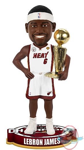 LeBron James Miami Heat 2013 NBA Champ Trophy Bobble Head